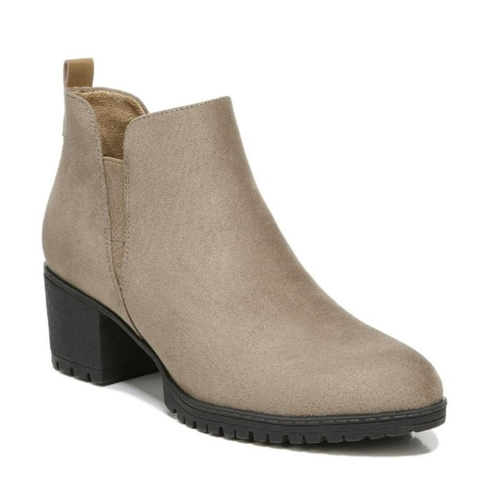 Dr. Scholl's Shoes Womens London Leather Ankle Chelsea Boots